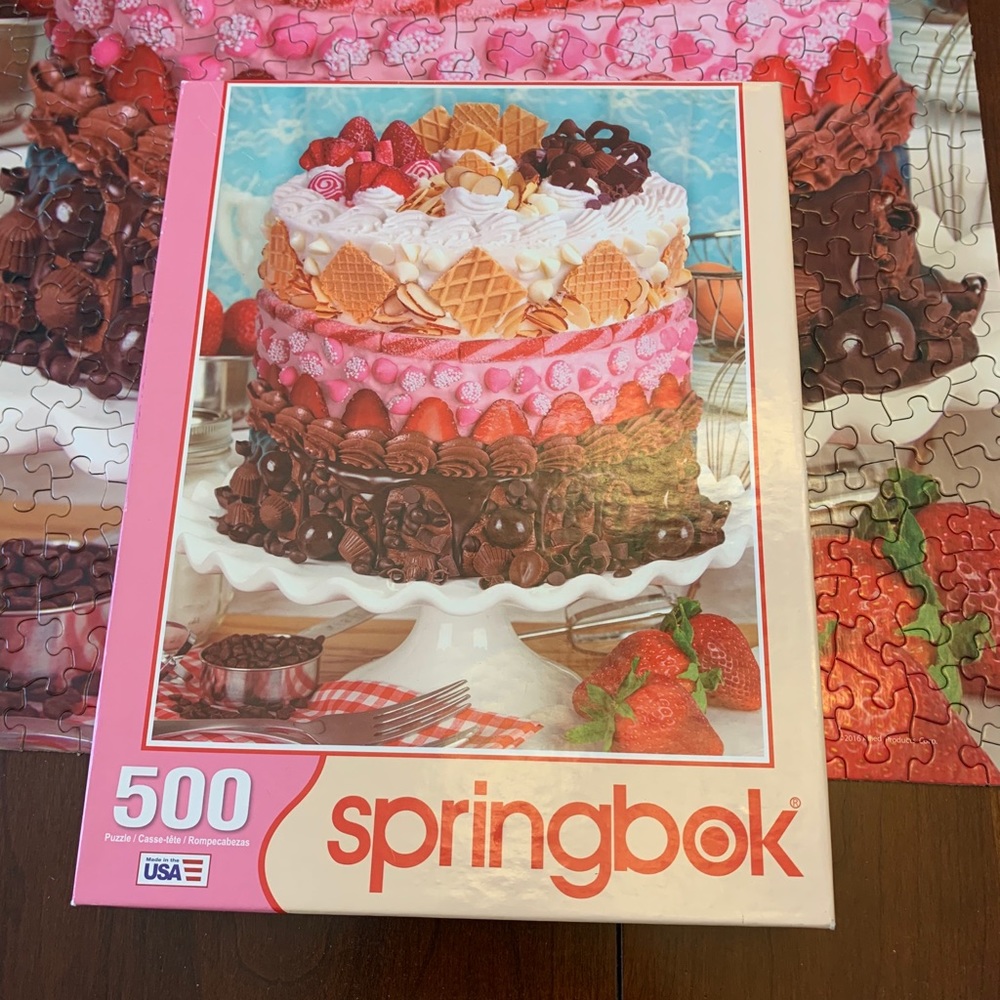 Springbok 500 Piece Puzzle Icing on the Cake
